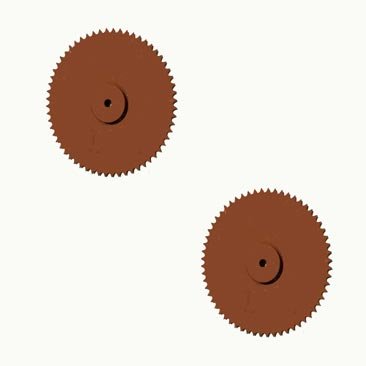 Iron Chain Sprocket - Simple and Duplex